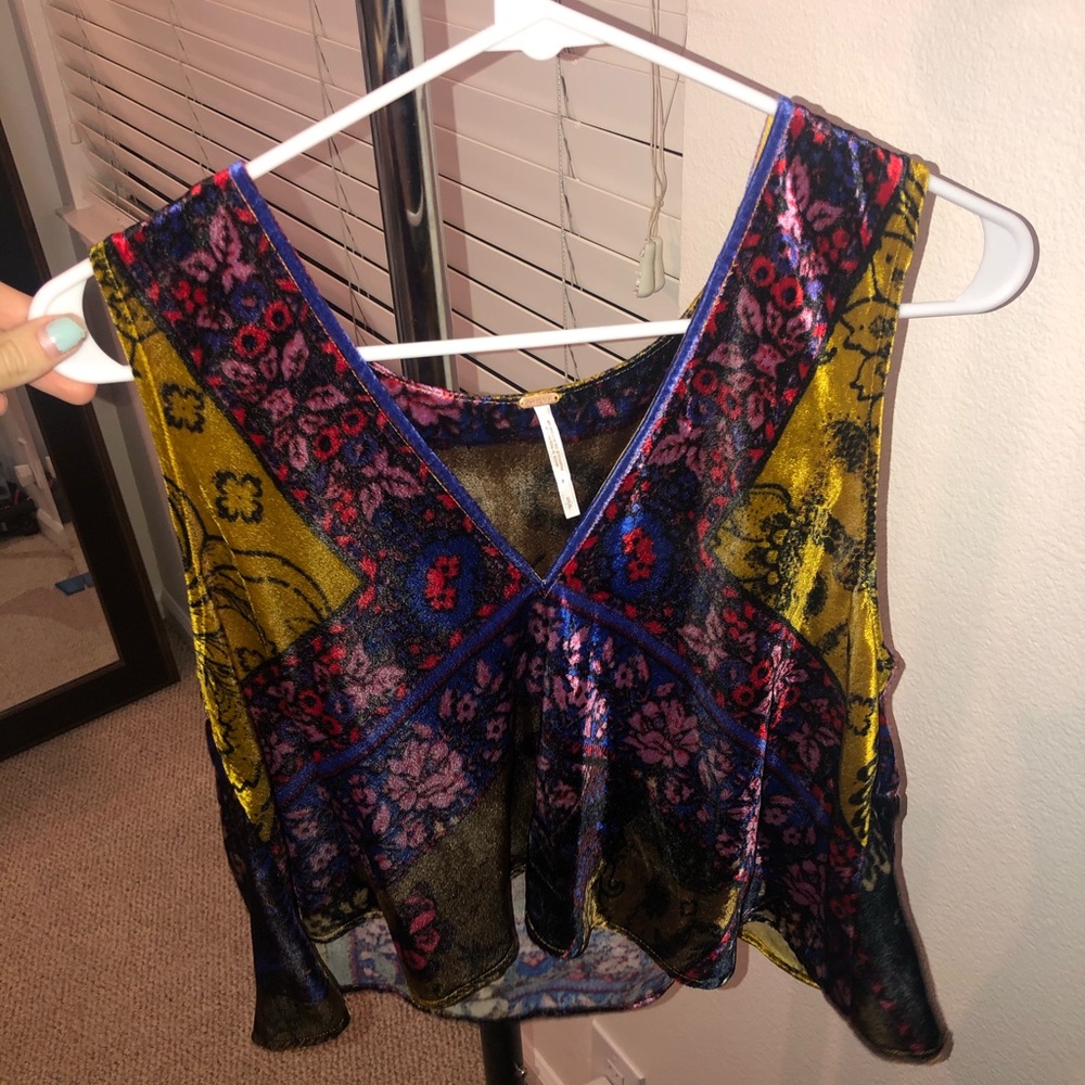 Free people crop top.